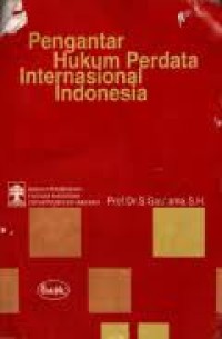 HUKUM PERDATA INTERNASIONAL INDONESIA Buku ke-8