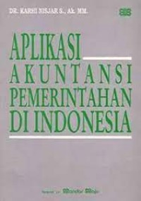 Aplikasi akuntansi pemerintahan di indonesia