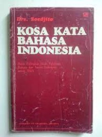 KOSA KATA BAHASA INDONESIA