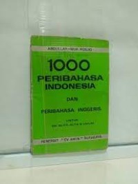 Image of 5000 PERIBAHASA INDONESIA