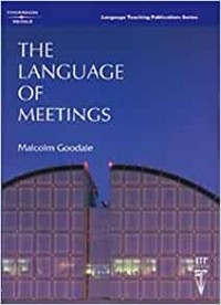 The language of meetings