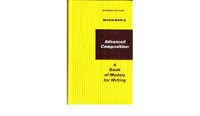 Advanced composition : a book of models for writing (second edition)
