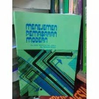 Image of Manajemen pemasaran modern