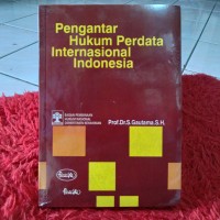 HUKUM PERDATA INTERNASIONAL INDONESIA Buku ke-4
