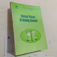 Hukum Pidana di bidang Ekonomi