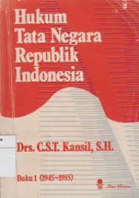 Hukum Tata Negara Republik Indonesia