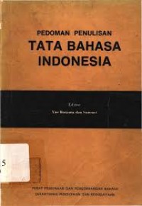 Image of Istilah Tatabahasa Indonesia