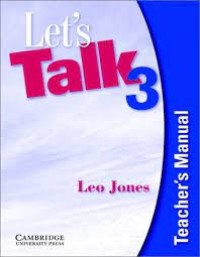 Let's talk 3 : teacher's manual