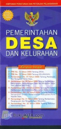 PEMERINTAHAN DESA DAN KELURAHAN