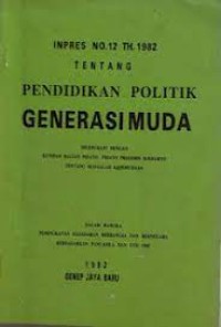 Image of PENDIDIKAN POLITIK GENERASI MUDA