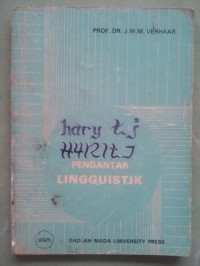 Image of PENGANTAR LINGUISTIK