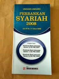 Image of UNDANG - UNDANG PERBANKAN SYARIAH 2008