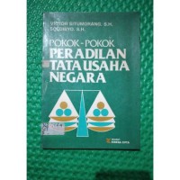 POKOK -POKOK PERADILAN TATA USAHA NEGARA