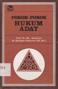 Image of POKOK - POKOK HUKUM ADAT