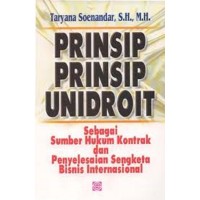Image of PRINSIP PRINSIP UNIDROIT