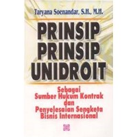 PRINSIP PRINSIP UNIDROIT