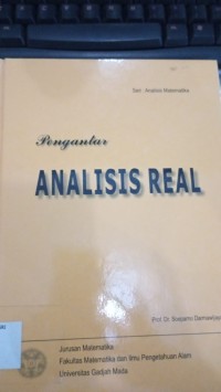 PENGANTAR ANALISIS REAL