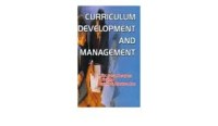 Image of CURRICULUM DEVELOPMENT AND MANAGEMENT