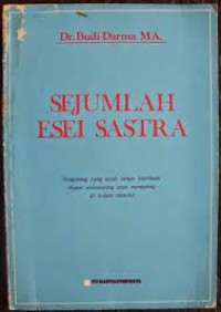 Image of SEJUMLAH ESEI SASTRA