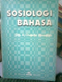Image of SOSIOLOGI BAHASA