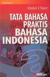 TATA BAHASA PRAKTIS BAHASA INDONESIA