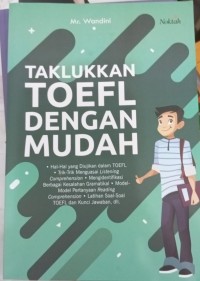 Taklukkan TOEFL dengan mudah