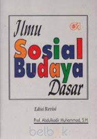 ILMU SOSIAL BUDAYA DASAR (Ed. Revisi)