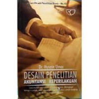 Image of Desain penelitian akuntansi keperilakuan