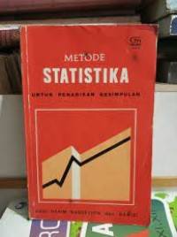 Image of Metode statistika untuk penarikan kesimpulan