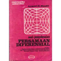 SOAL PENYELESAIAN PERSAMAAN DIFERENSIAL