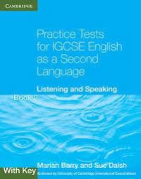 Image of Practice tests for IGCSE english as a second language : listening and speaking (book 2)