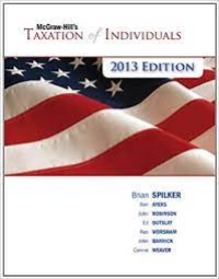 Image of Taxation of Individuals : 2013 edition