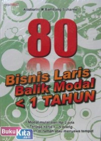 Image of 80 bisnis laris balik modal 1 tahun