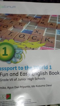 Passport to the world 1 : a fun and easy english book for grade VII of junior high scholls
