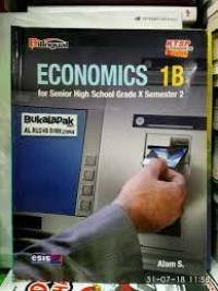 Image of Economics 1B for senior high school grade X smtr 2