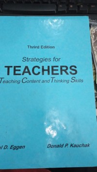 Strategies for teachers teaching content and thinking skills