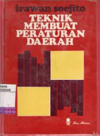 Image of TEKNIK MEMBUAT PETATURAN DAERAH