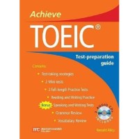 Achieve toeic : test-preparation guide