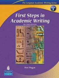 Image of First steps in academic writing (second edition)