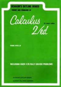 DEFERENSIAL AND PROBLEMS OF CALKULUS 2/ed SI (Matric) Edition