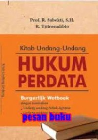 Image of Kitab Undang-Undang Hukum Perdata