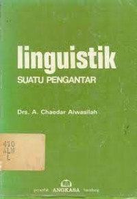 linguistik - SUATU PENGANTAR