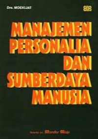 Manajemen personalia dan sumberdaya manusia