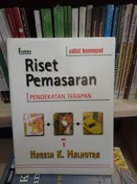 Riset pemasaran pendekatan terapan jilid 1