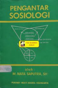 Image of PENGANTAR SOSIOLOGI