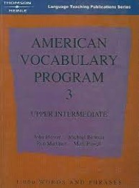 American vocabulary program 3 : Upper intermediate