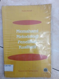 Image of Memahami metodologi penelitian kualitatif