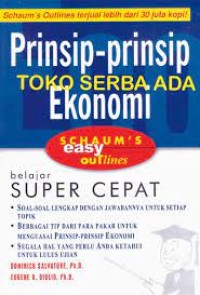 PRINSIP-PRINSIP EKONOMI: Schaum's Easy Outlines