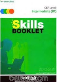 Image of Skillss booklet : CEF level intermediate (B1)