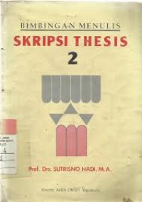 BIMBINGAN MENULIS SKRIPSI THESIS 2